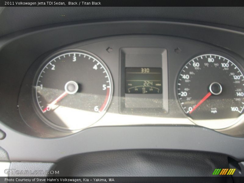 Black / Titan Black 2011 Volkswagen Jetta TDI Sedan