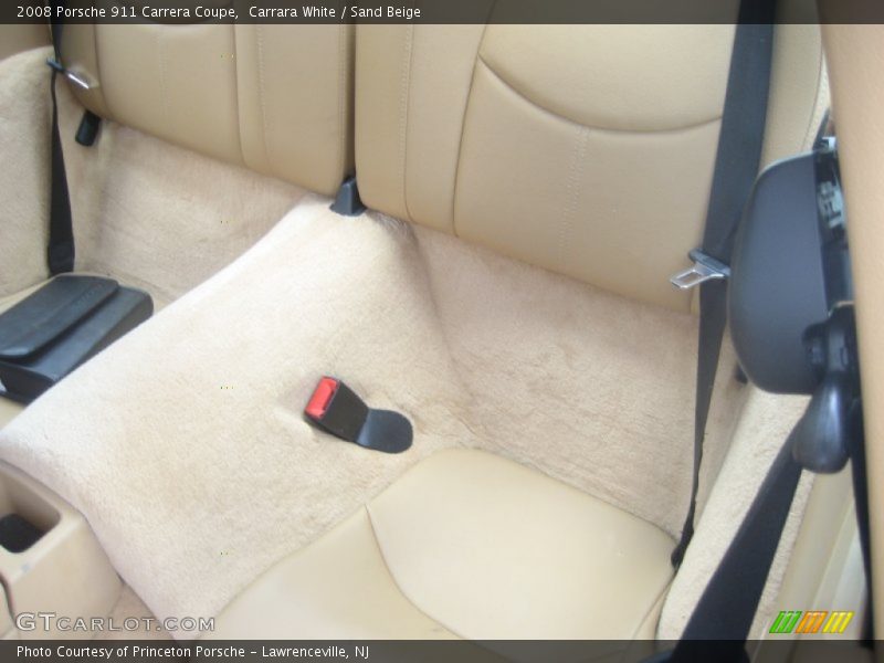 Carrara White / Sand Beige 2008 Porsche 911 Carrera Coupe