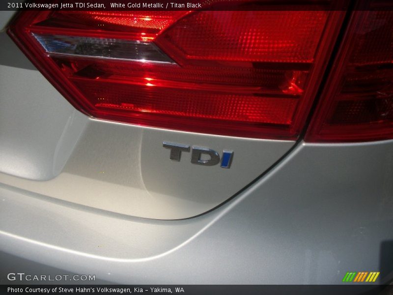 White Gold Metallic / Titan Black 2011 Volkswagen Jetta TDI Sedan