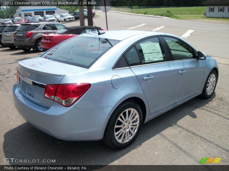 Ice Blue Metallic / Jet Black 2011 Chevrolet Cruze ECO