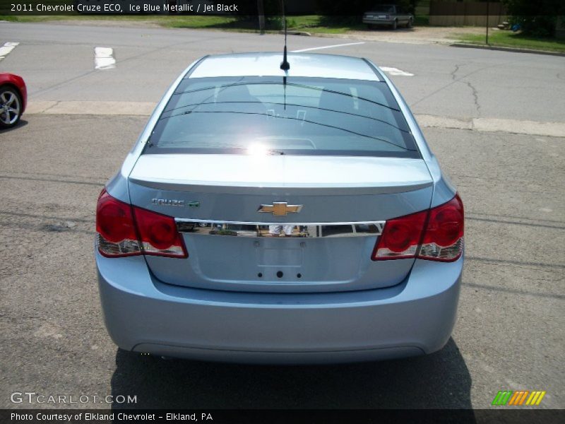 Ice Blue Metallic / Jet Black 2011 Chevrolet Cruze ECO