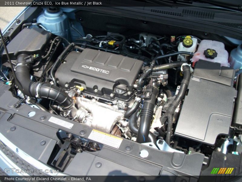 Ice Blue Metallic / Jet Black 2011 Chevrolet Cruze ECO