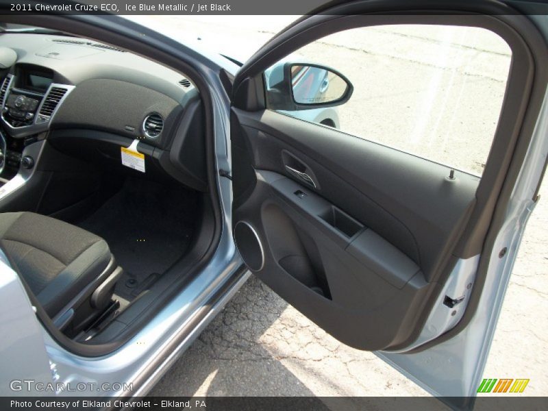Ice Blue Metallic / Jet Black 2011 Chevrolet Cruze ECO