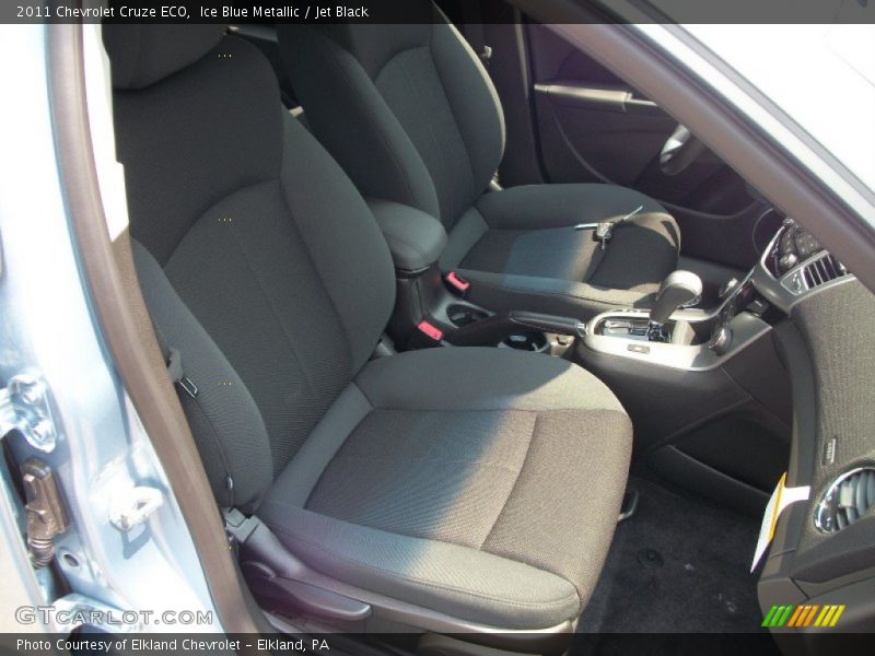 Ice Blue Metallic / Jet Black 2011 Chevrolet Cruze ECO