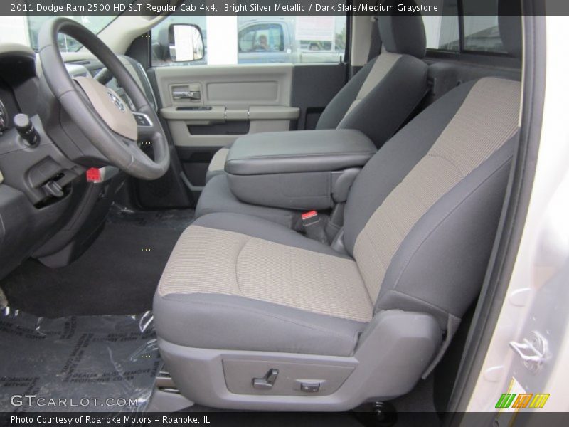  2011 Ram 2500 HD SLT Regular Cab 4x4 Dark Slate/Medium Graystone Interior