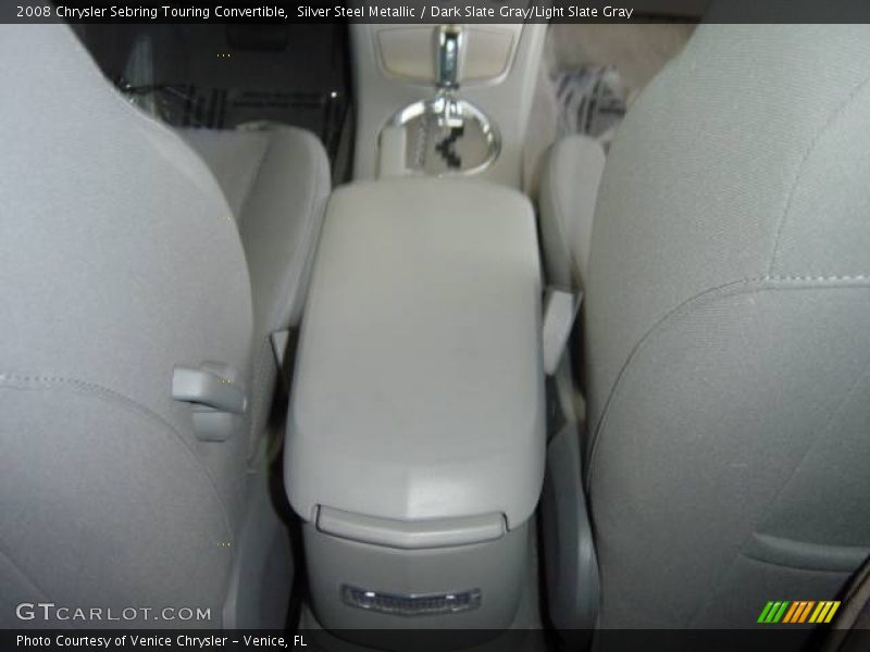 Silver Steel Metallic / Dark Slate Gray/Light Slate Gray 2008 Chrysler Sebring Touring Convertible