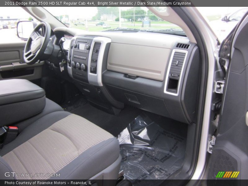 Bright Silver Metallic / Dark Slate/Medium Graystone 2011 Dodge Ram 2500 HD SLT Regular Cab 4x4