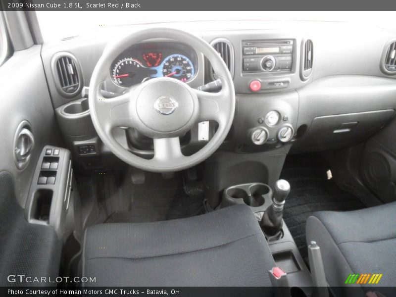 Scarlet Red / Black 2009 Nissan Cube 1.8 SL