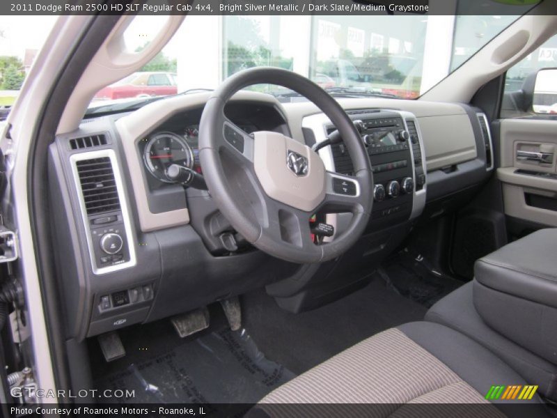 Dashboard of 2011 Ram 2500 HD SLT Regular Cab 4x4