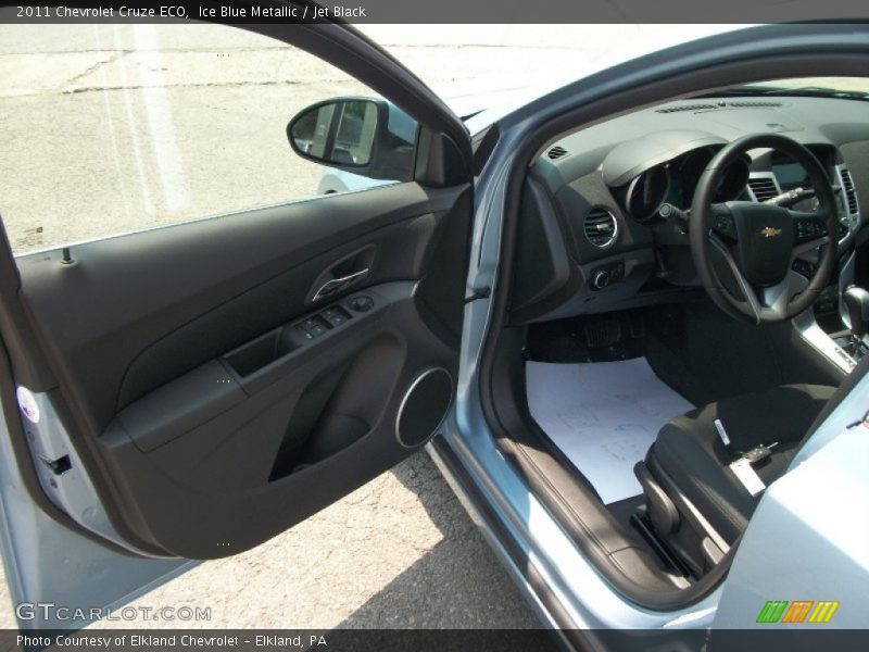 Ice Blue Metallic / Jet Black 2011 Chevrolet Cruze ECO