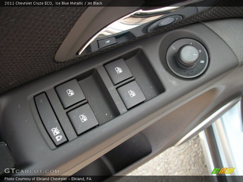 Ice Blue Metallic / Jet Black 2011 Chevrolet Cruze ECO
