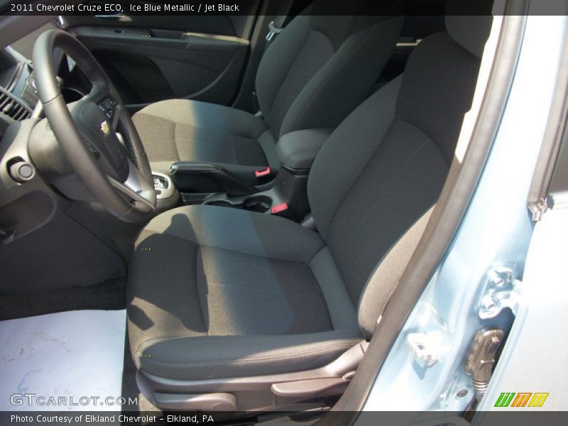 Ice Blue Metallic / Jet Black 2011 Chevrolet Cruze ECO
