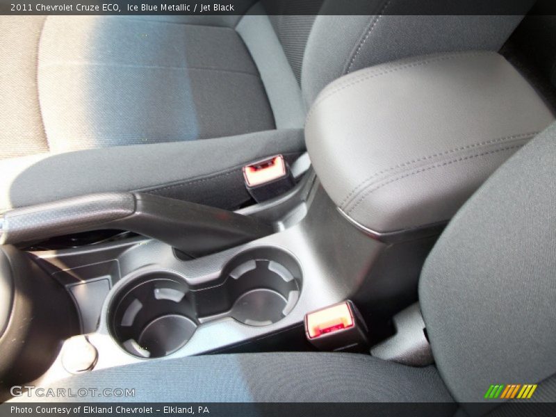 Ice Blue Metallic / Jet Black 2011 Chevrolet Cruze ECO