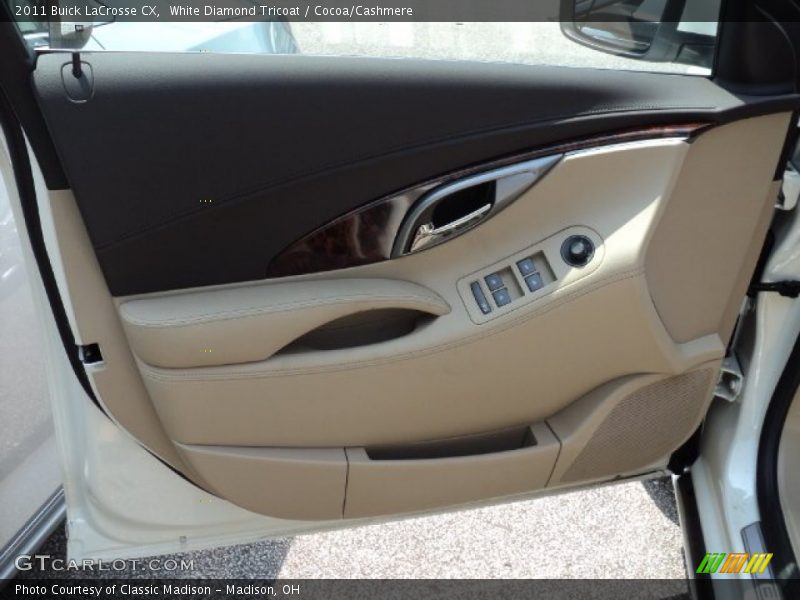 White Diamond Tricoat / Cocoa/Cashmere 2011 Buick LaCrosse CX