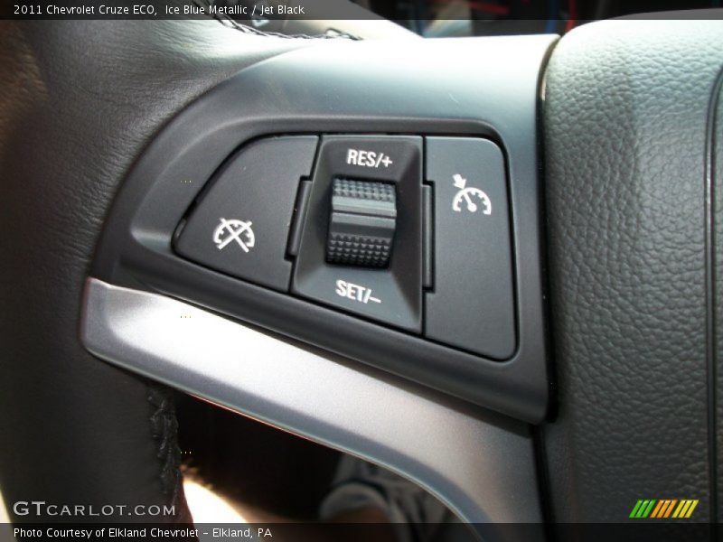 Ice Blue Metallic / Jet Black 2011 Chevrolet Cruze ECO