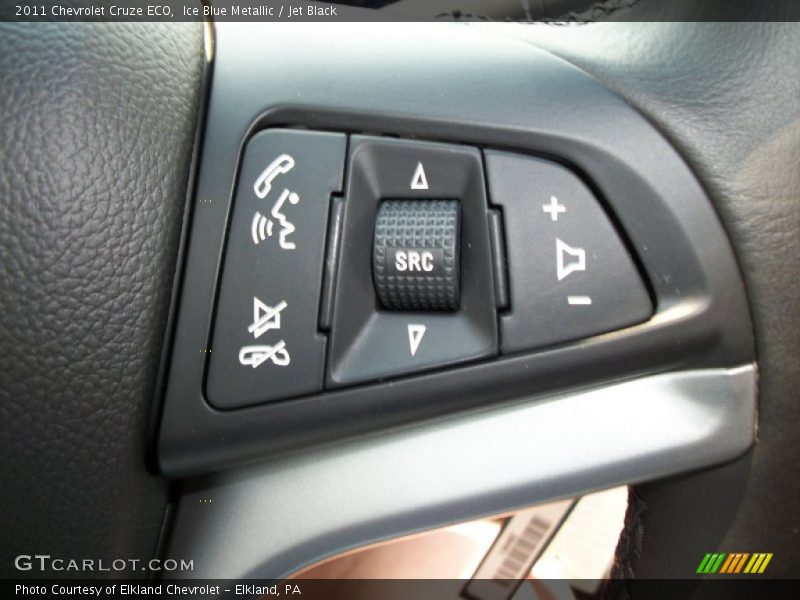 Ice Blue Metallic / Jet Black 2011 Chevrolet Cruze ECO