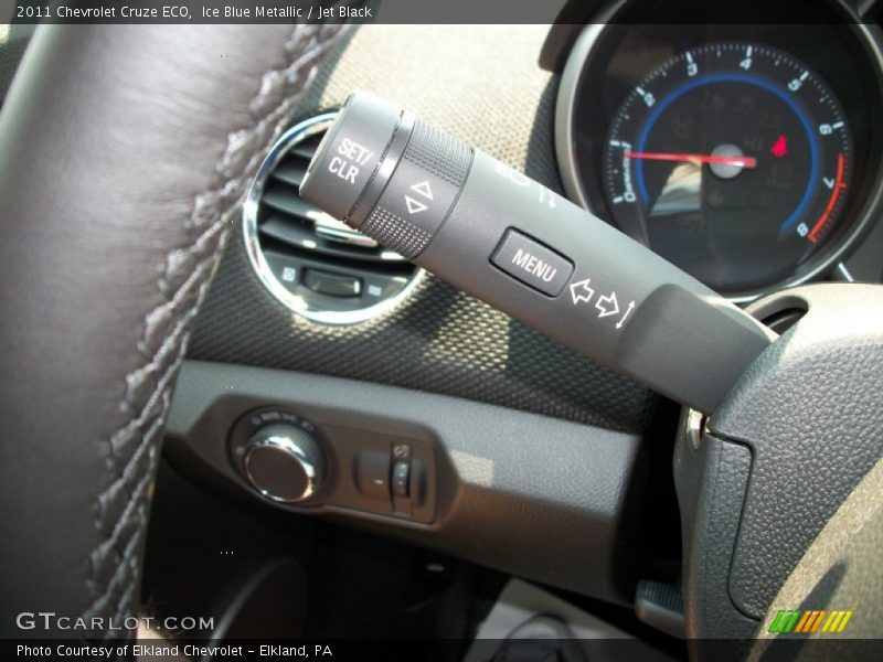 Ice Blue Metallic / Jet Black 2011 Chevrolet Cruze ECO