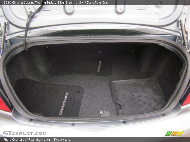 Silver Steel Metallic / Dark Slate Gray 2010 Chrysler Sebring Touring Sedan