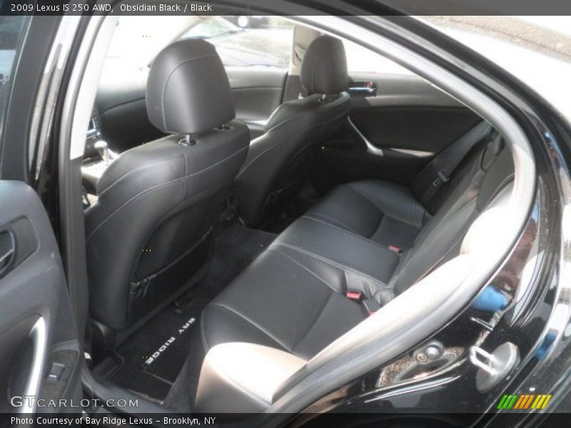 Obsidian Black / Black 2009 Lexus IS 250 AWD
