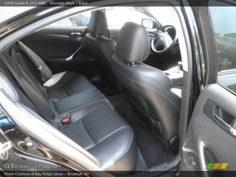 Obsidian Black / Black 2009 Lexus IS 250 AWD