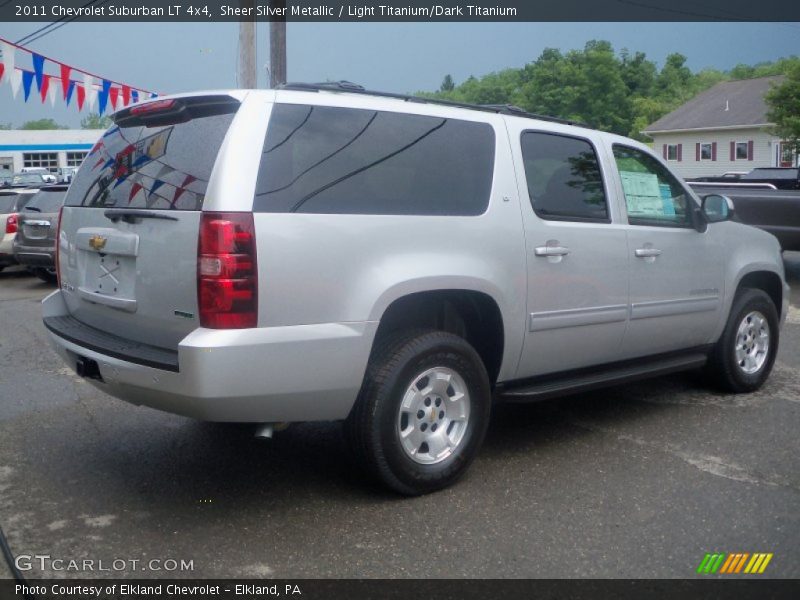 Sheer Silver Metallic / Light Titanium/Dark Titanium 2011 Chevrolet Suburban LT 4x4