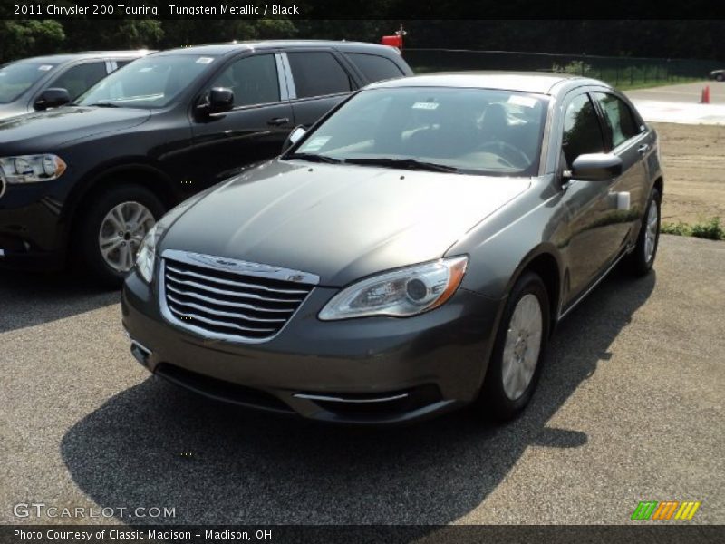 Tungsten Metallic / Black 2011 Chrysler 200 Touring