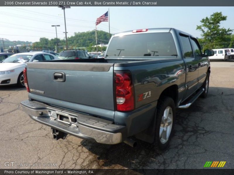 Blue Granite Metallic / Dark Charcoal 2006 Chevrolet Silverado 1500 Z71 Crew Cab 4x4