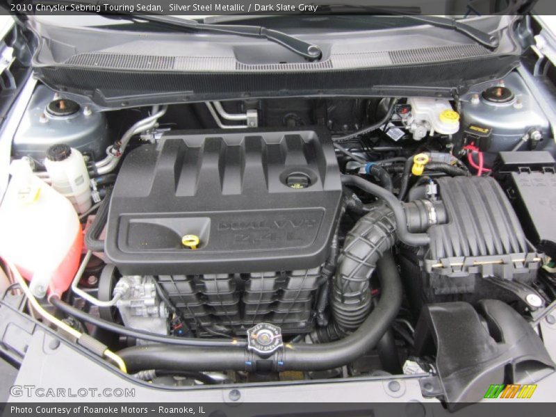 Silver Steel Metallic / Dark Slate Gray 2010 Chrysler Sebring Touring Sedan