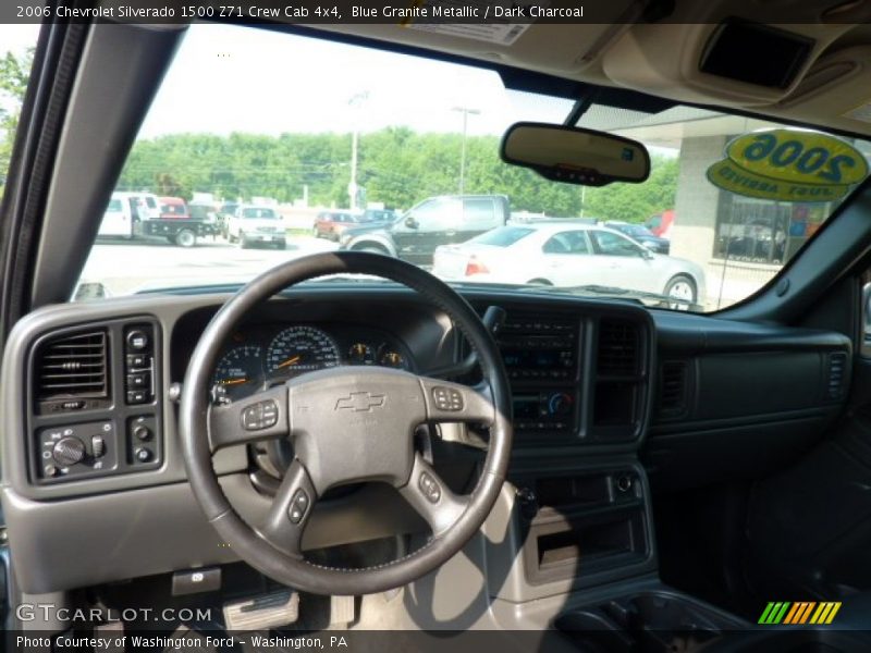 Blue Granite Metallic / Dark Charcoal 2006 Chevrolet Silverado 1500 Z71 Crew Cab 4x4