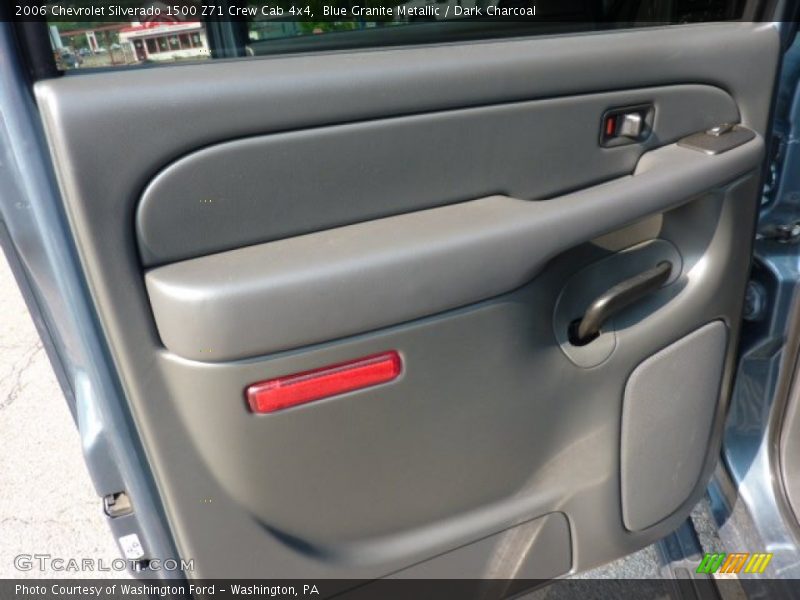 Blue Granite Metallic / Dark Charcoal 2006 Chevrolet Silverado 1500 Z71 Crew Cab 4x4