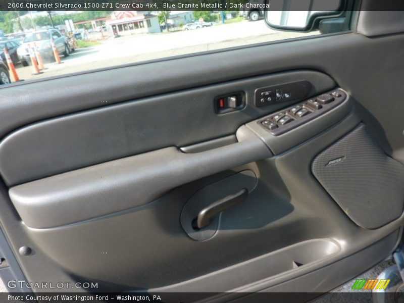 Blue Granite Metallic / Dark Charcoal 2006 Chevrolet Silverado 1500 Z71 Crew Cab 4x4