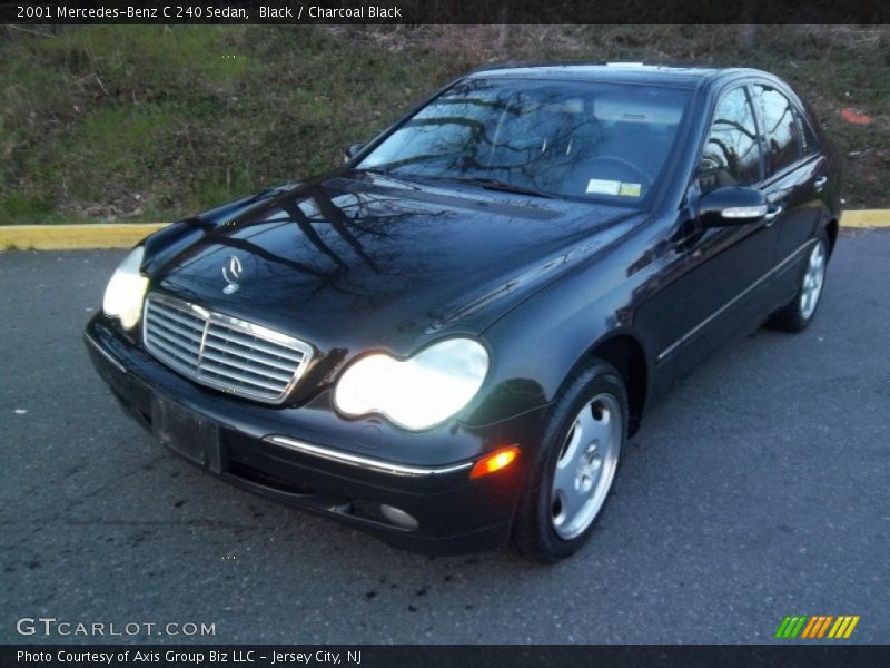 Black / Charcoal Black 2001 Mercedes-Benz C 240 Sedan