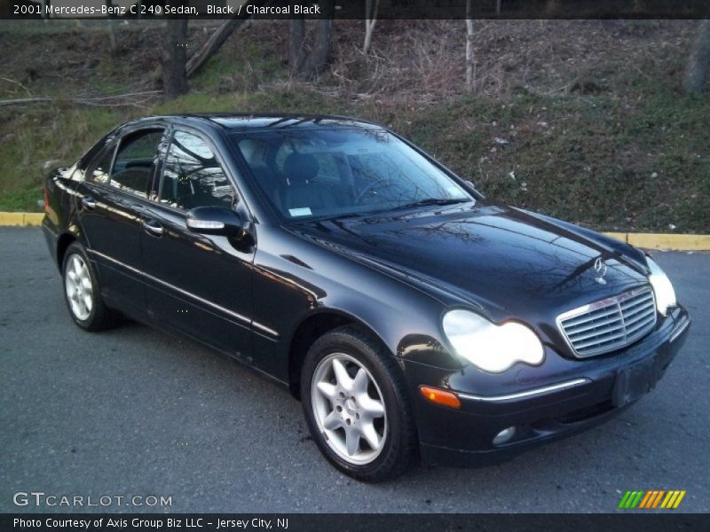 Black / Charcoal Black 2001 Mercedes-Benz C 240 Sedan