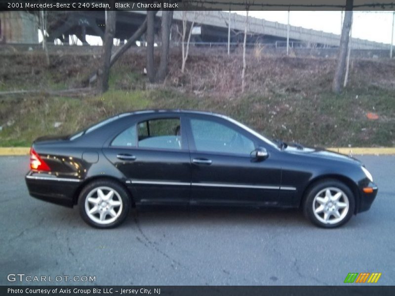 Black / Charcoal Black 2001 Mercedes-Benz C 240 Sedan