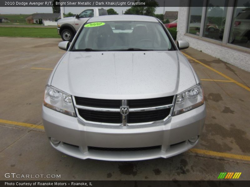 Bright Silver Metallic / Dark Khaki/Light Graystone 2010 Dodge Avenger R/T
