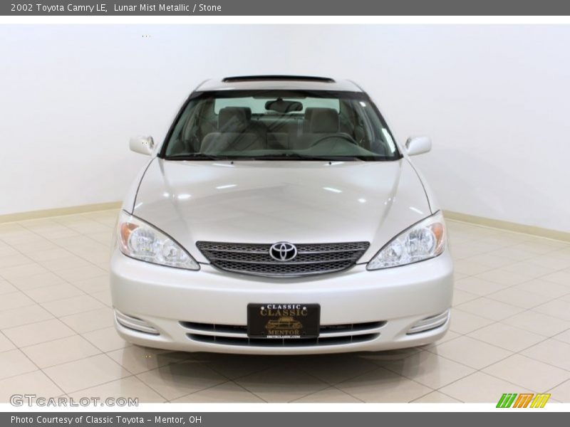 Lunar Mist Metallic / Stone 2002 Toyota Camry LE