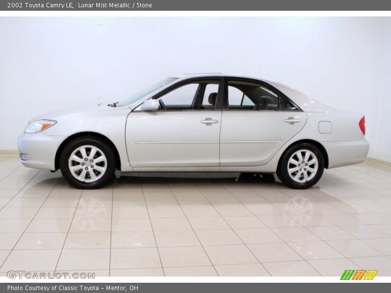 Lunar Mist Metallic / Stone 2002 Toyota Camry LE