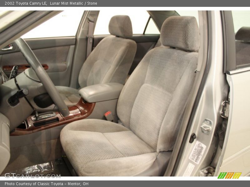 Lunar Mist Metallic / Stone 2002 Toyota Camry LE