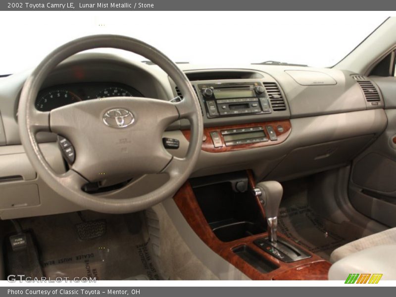 Lunar Mist Metallic / Stone 2002 Toyota Camry LE