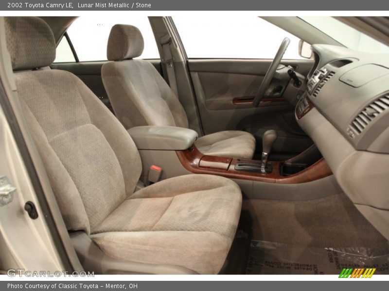 Lunar Mist Metallic / Stone 2002 Toyota Camry LE