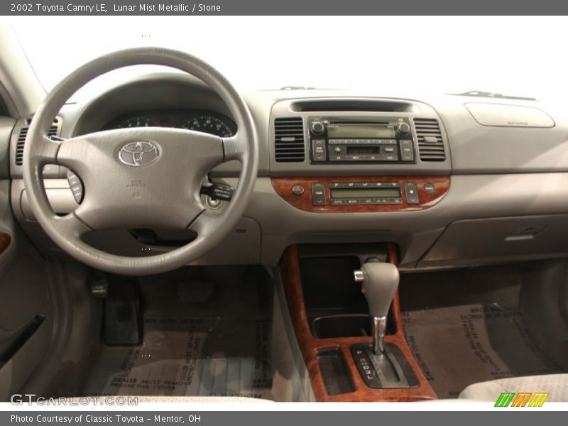 Lunar Mist Metallic / Stone 2002 Toyota Camry LE