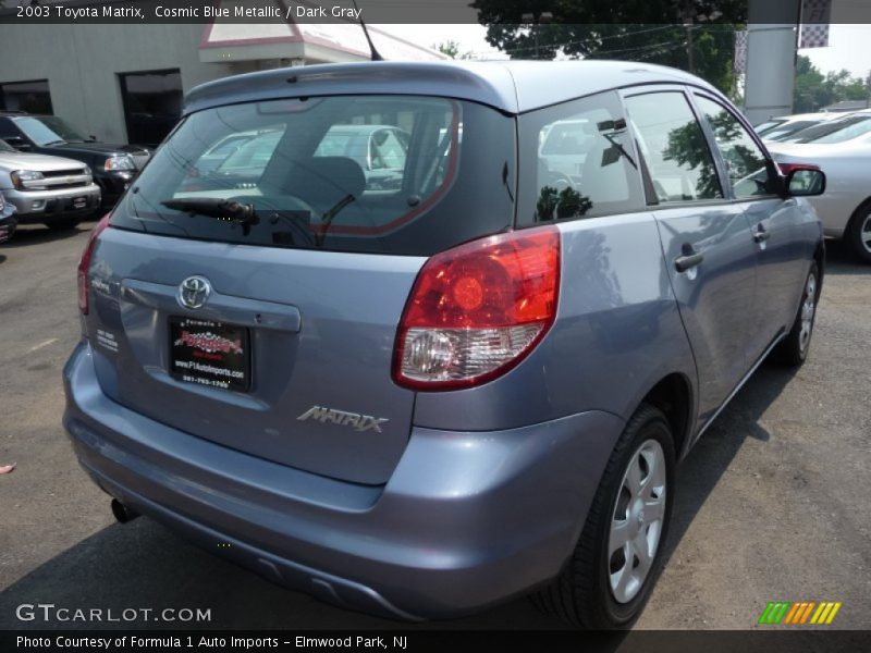 Cosmic Blue Metallic / Dark Gray 2003 Toyota Matrix