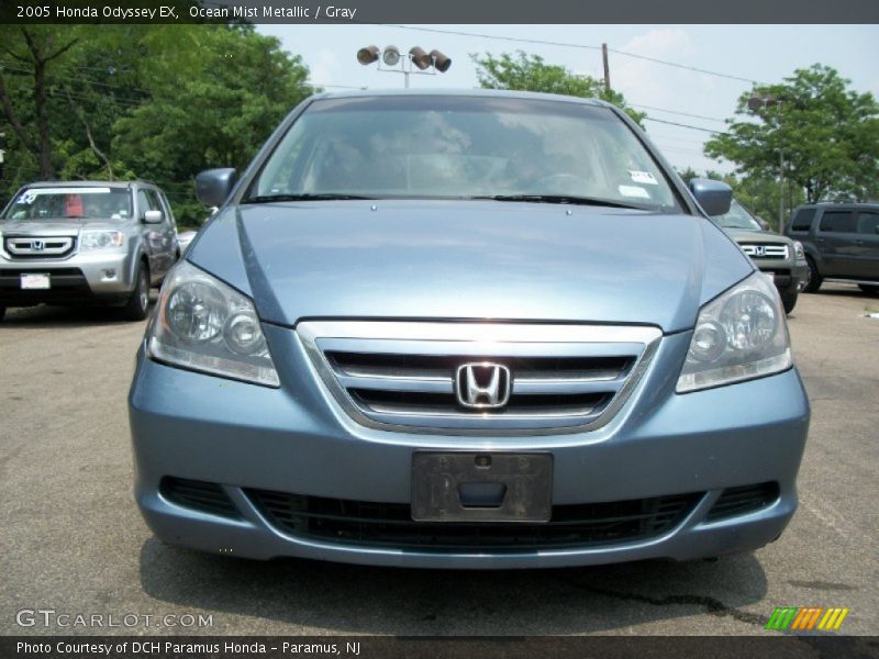 Ocean Mist Metallic / Gray 2005 Honda Odyssey EX