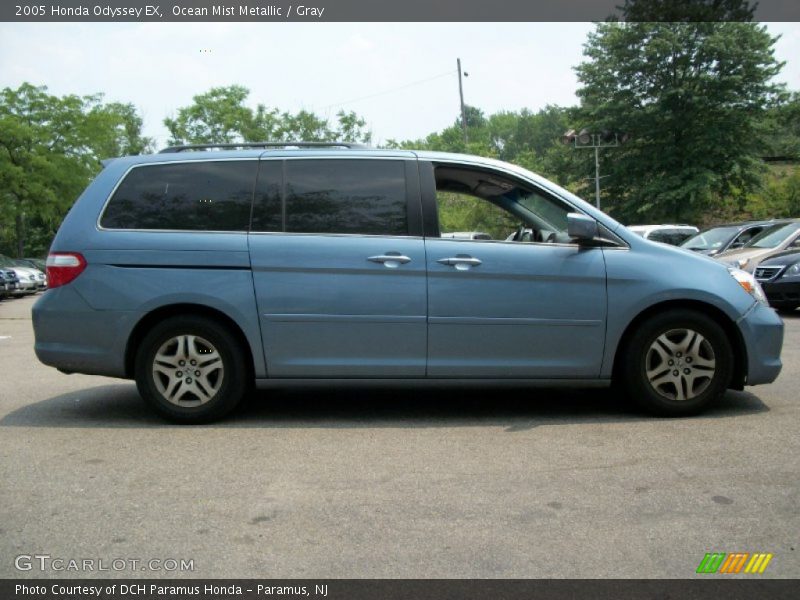 Ocean Mist Metallic / Gray 2005 Honda Odyssey EX