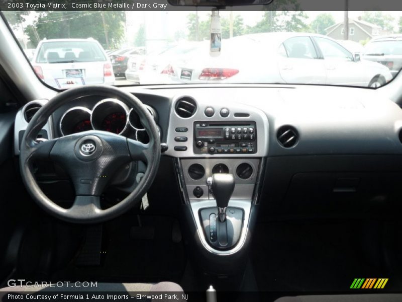 Cosmic Blue Metallic / Dark Gray 2003 Toyota Matrix