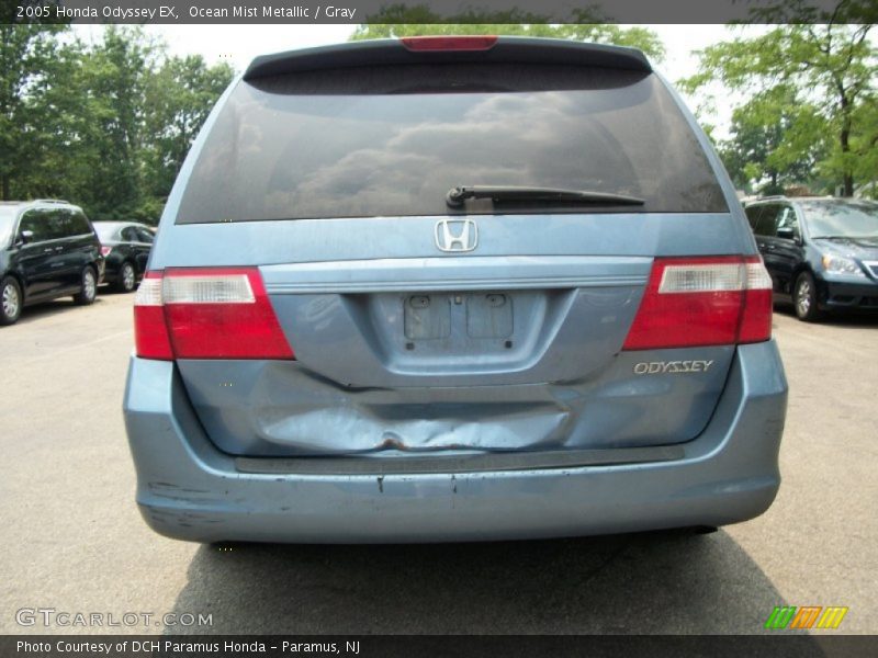 Ocean Mist Metallic / Gray 2005 Honda Odyssey EX