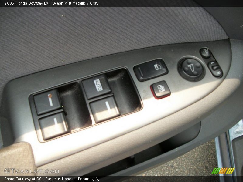 Ocean Mist Metallic / Gray 2005 Honda Odyssey EX