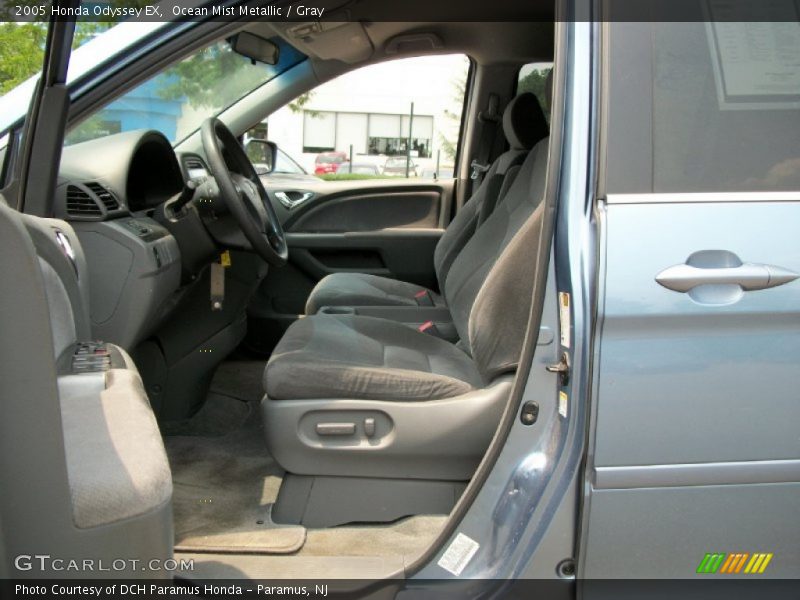 Ocean Mist Metallic / Gray 2005 Honda Odyssey EX
