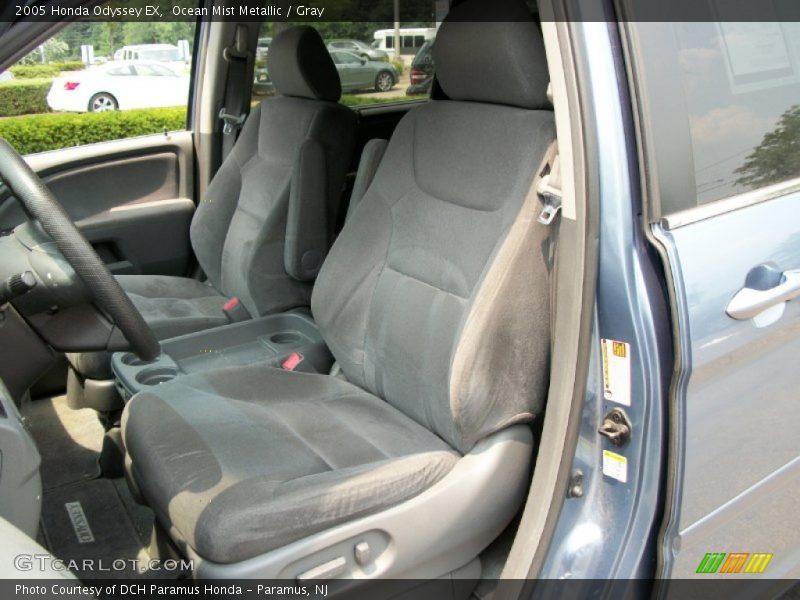 Ocean Mist Metallic / Gray 2005 Honda Odyssey EX