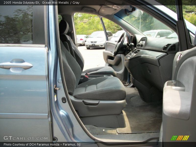 Ocean Mist Metallic / Gray 2005 Honda Odyssey EX